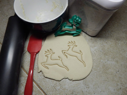 John Deere Outline Of Deer Lawn Farm Equipment Cookie Cutter Made In USA PR2095