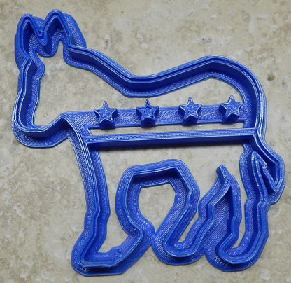 Democrat Election Politics Political Donkey Cookie Cutter Made In USA PR2136
