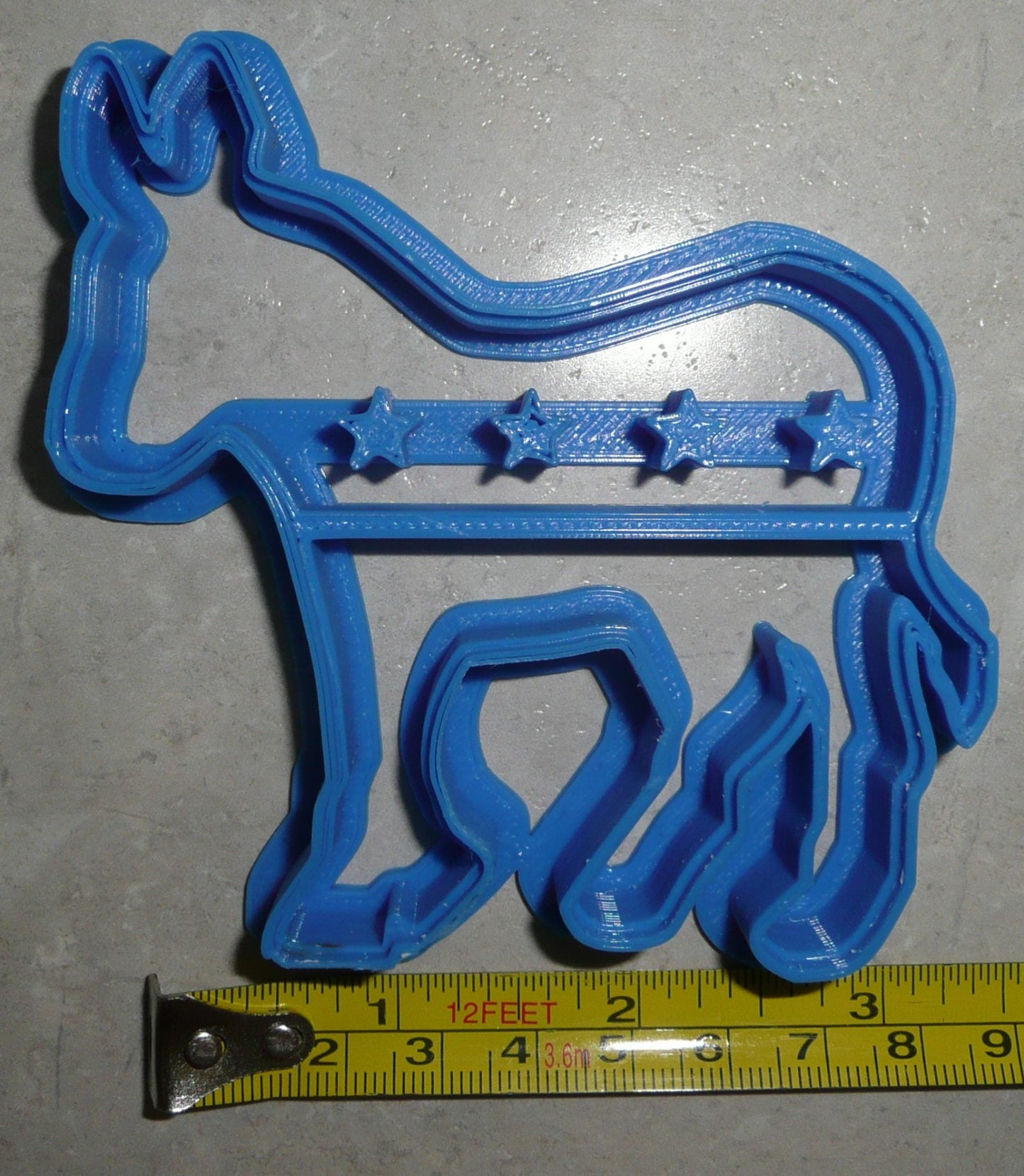 Democrat Election Politics Political Donkey Cookie Cutter Made In USA PR2136