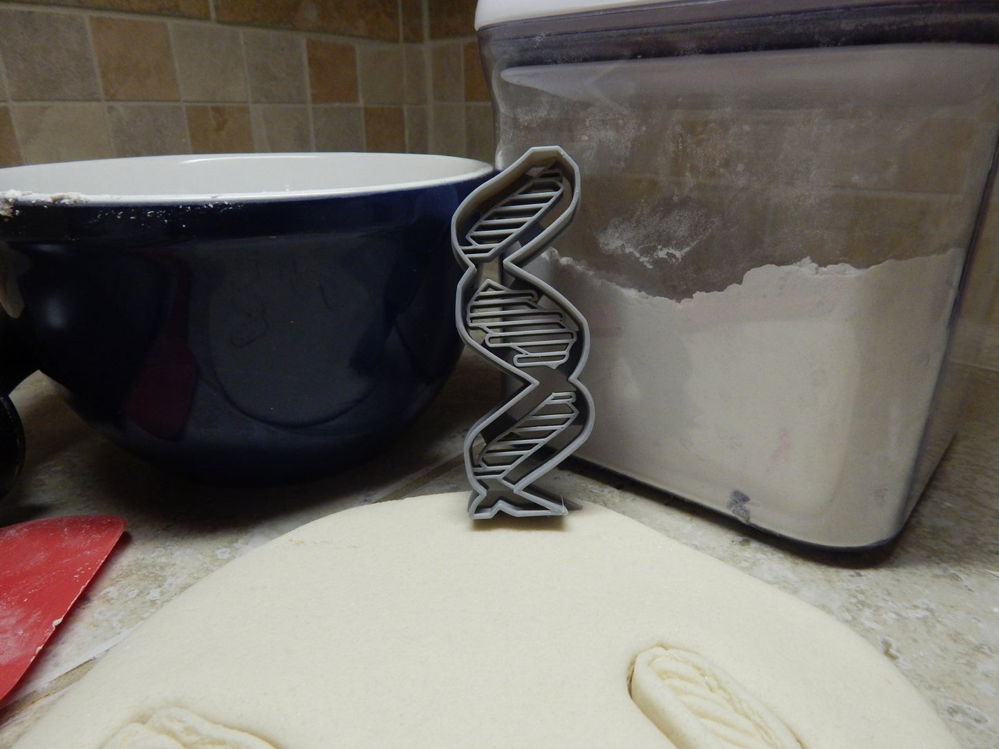 DNA Hereditary Material Genes Double Helix Cookie Cutter Made In USA PR2146