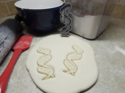 DNA Hereditary Material Genes Double Helix Cookie Cutter Made In USA PR2146