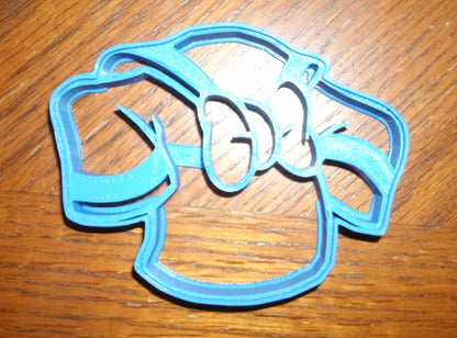6x Donald Duck Shirt Fondant Cutter Cupcake Topper 1.75 IN USA FD537
