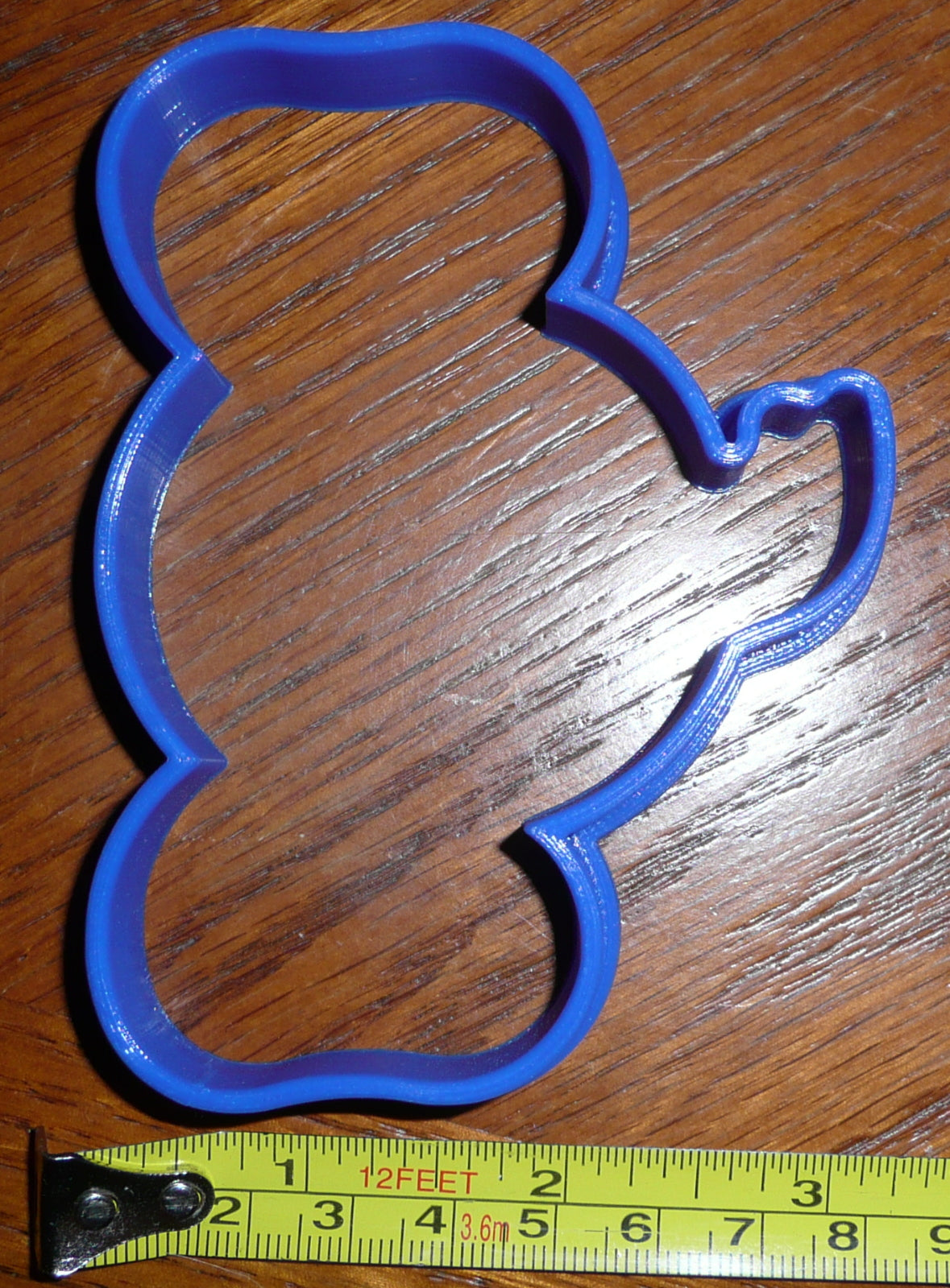 Elephant Head Outline Cookie Cutter Baking Tool Made In USA PR283