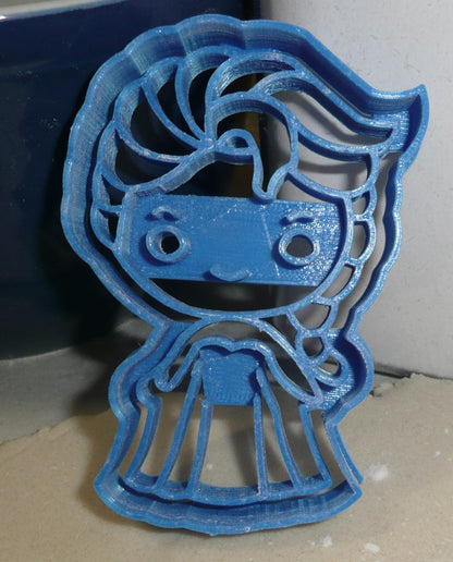 Elsa Ice Snow Queen Winter Frozen Movie Cookie Cutter Made In USA PR2646