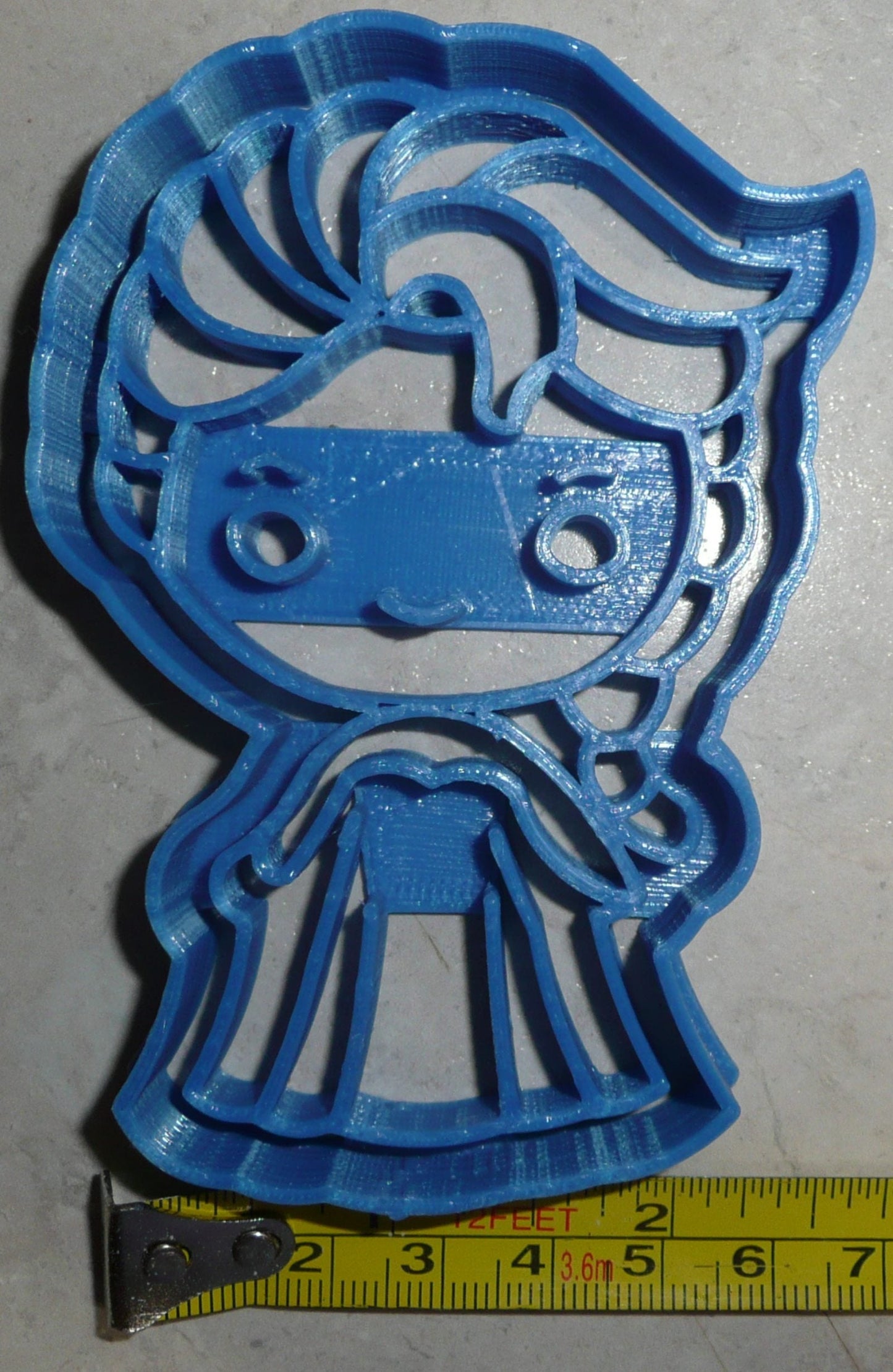 Elsa Ice Snow Queen Winter Frozen Movie Cookie Cutter Made In USA PR2646