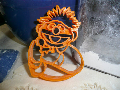 Ernie With Rubber Duckie Sesame Street Muppet Cookie Cutter Made In USA PR2016