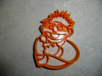Ernie With Rubber Duckie Sesame Street Muppet Cookie Cutter Made In USA PR2016