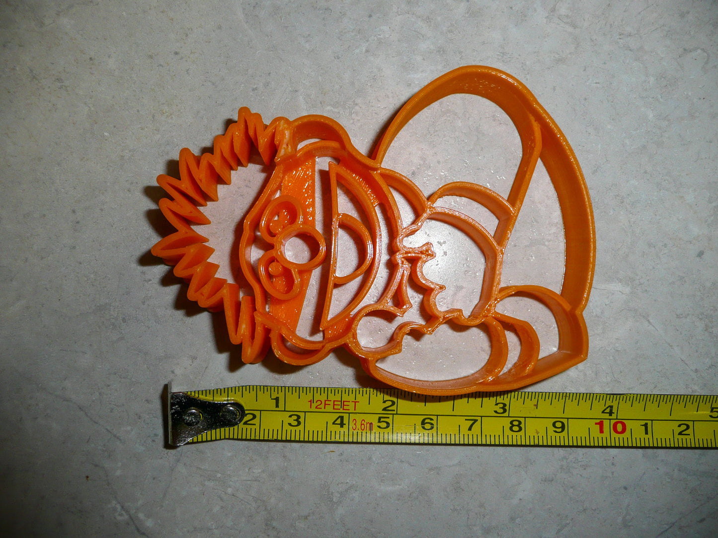 Ernie With Rubber Duckie Sesame Street Muppet Cookie Cutter Made In USA PR2016