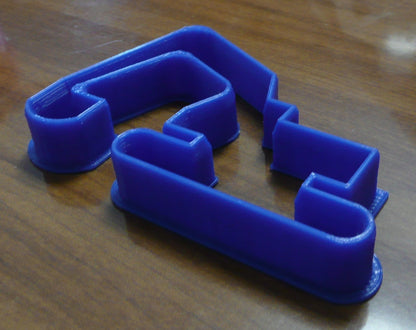 6x Excavator Digger Fondant Cutter Cupcake Topper 1.75 IN USA FD501