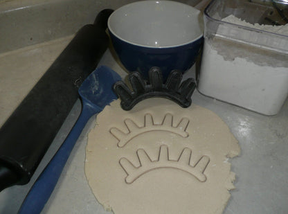 Eyelash Eye Lid Lash Make Up Mascara Girls Day Cookie Cutter Made In USA PR2182