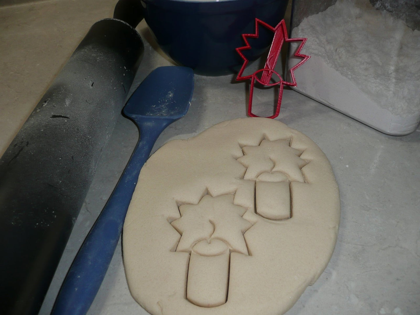 Firecracker Firework 4th Of July Celebration Cookie Cutter Made In USA PR2505