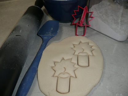 Firecracker Firework 4th Of July Celebration Cookie Cutter Made In USA PR2505