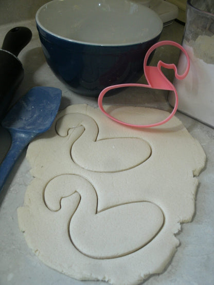 Flamingo Pool Float Floatie Water Tube Cookie Cutter Made In USA PR2857