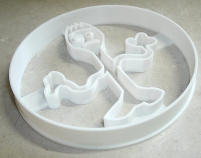 Forky from Toy Story Cartoon Movie Character Cookie Cutter Made In USA PR2836