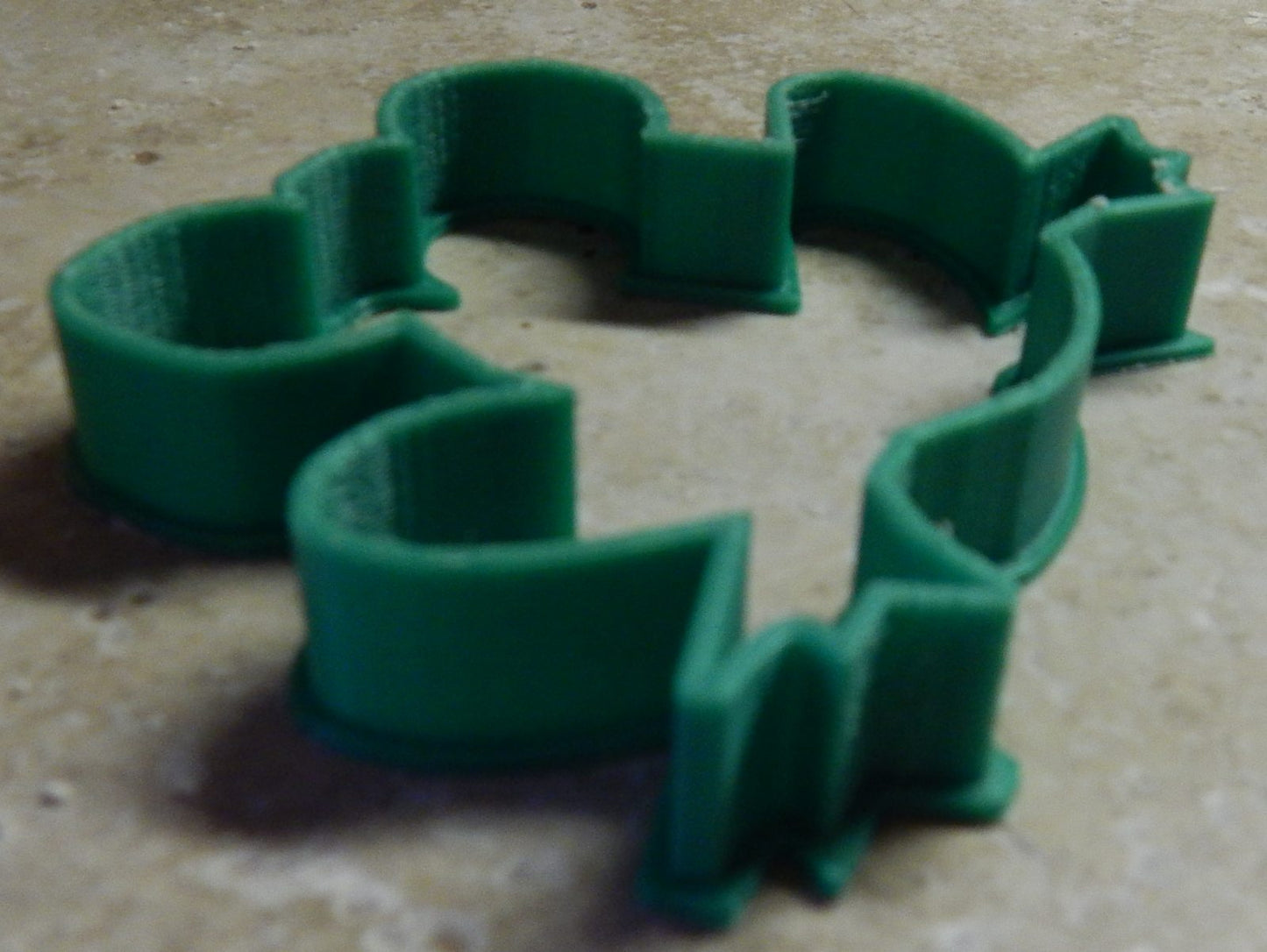6x Frog Toad Outline Fondant Cutter Cupcake Topper 1.75 IN USA FD2041