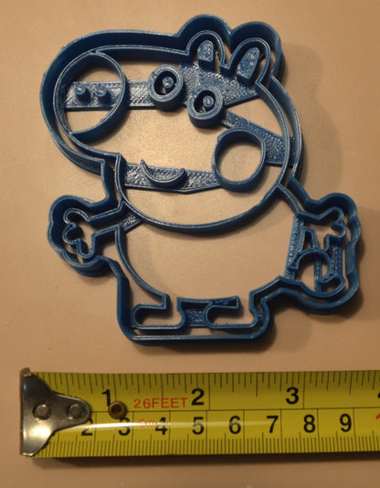 George Georgie Peppa Pig Brother Cartoon Cookie Cutter Made In USA PR2641
