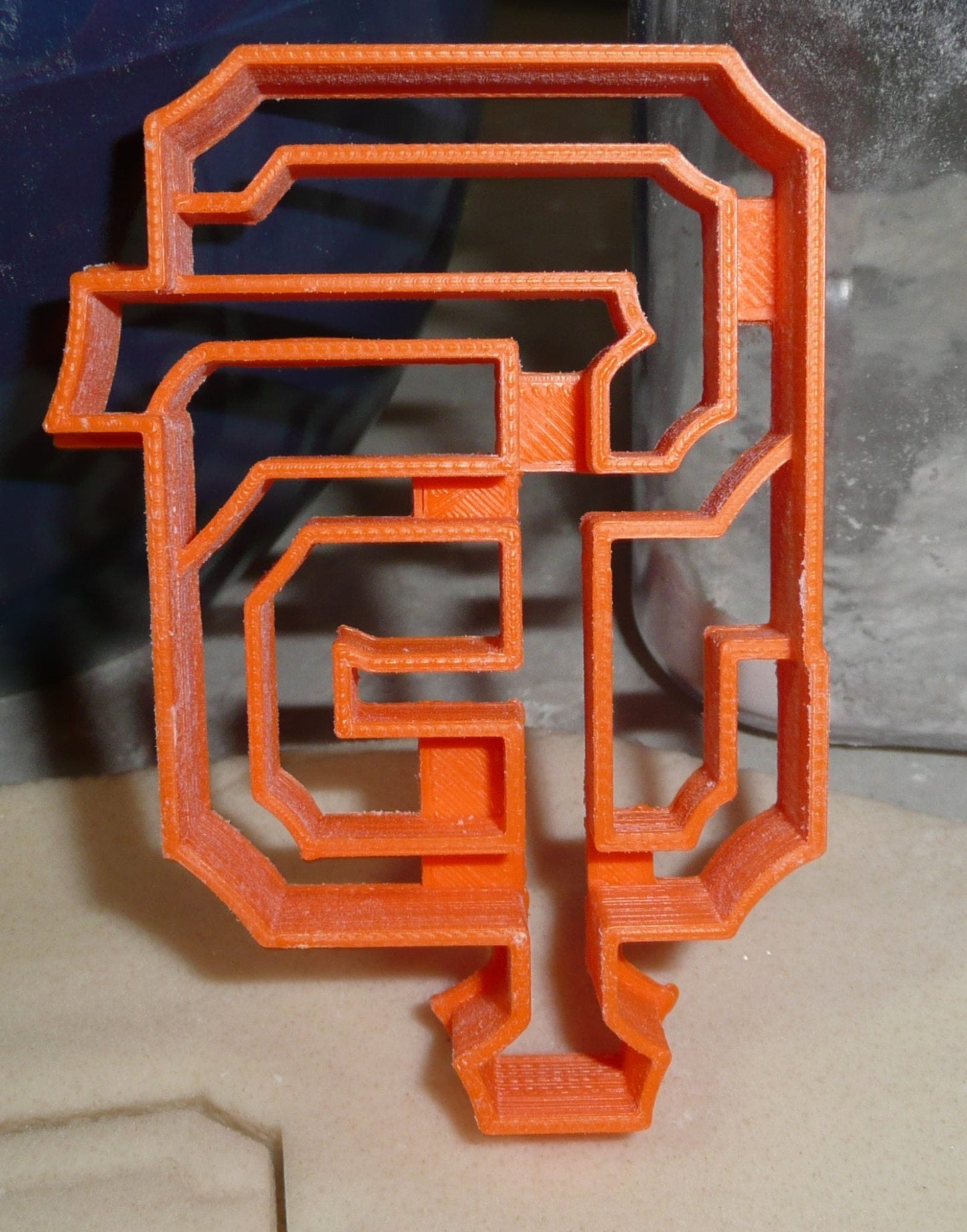 San Francisco Giants SF Logo MLB Baseball Cookie Cutter Made In USA PR2586