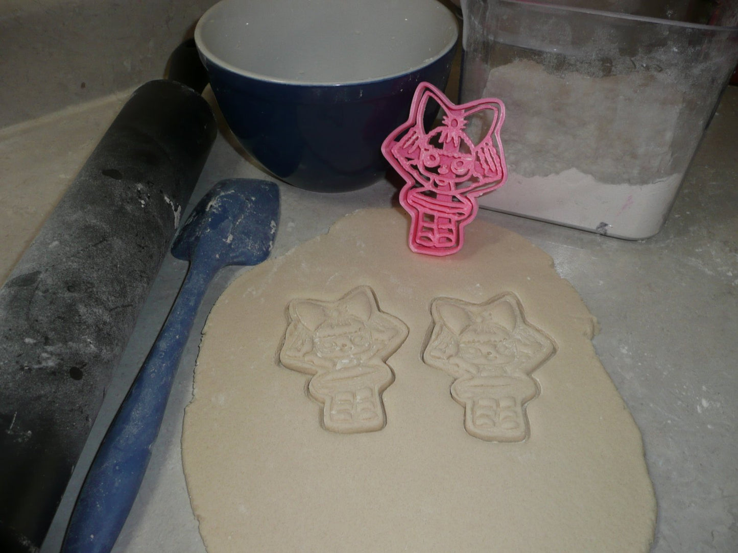 Diva Glitter Detailed Surprise Doll Series Cookie Cutter Made In USA PR2429