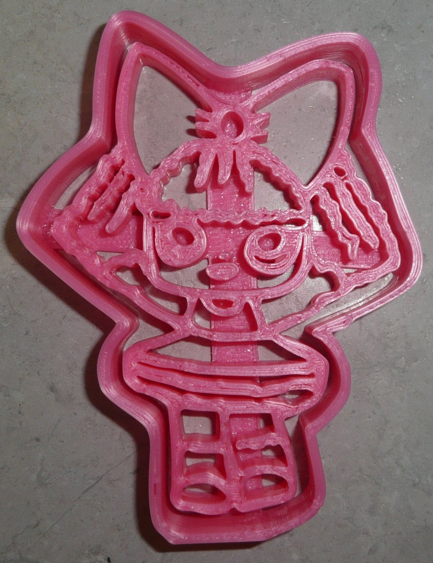 Diva Glitter Detailed Surprise Doll Series Cookie Cutter Made In USA PR2429