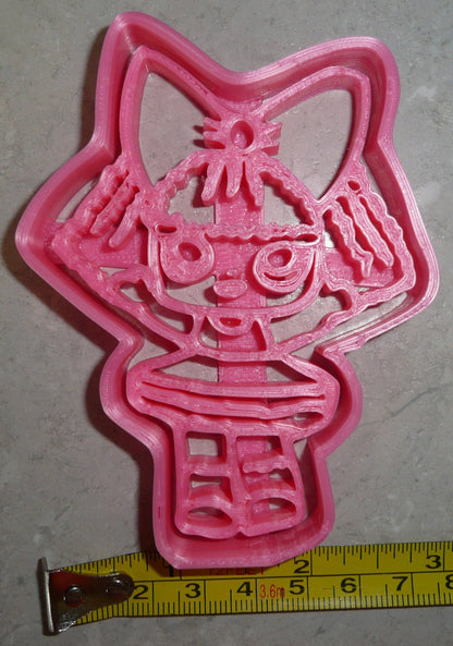 Diva Glitter Detailed Surprise Doll Series Cookie Cutter Made In USA PR2429