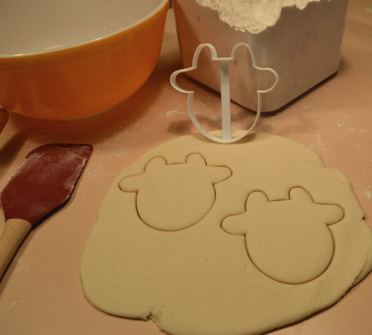 Goat Face Horned Farm Mountain Animal Sheep Cookie Cutter Made In USA PR2649