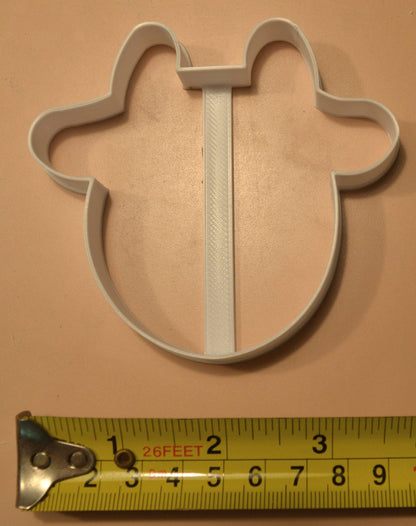 Goat Face Horned Farm Mountain Animal Sheep Cookie Cutter Made In USA PR2649