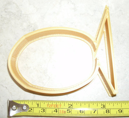 Gold Fish Goldfish Outline Cookie Cutter Made in USA PR442