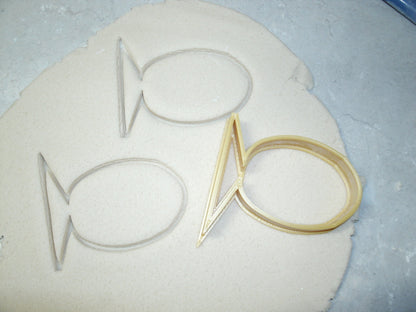 Gold Fish Goldfish Outline Cookie Cutter Made in USA PR442