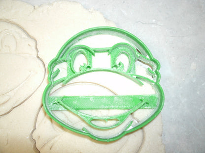 TMNT Teenage Mutant Ninja Turtle Face Cookie Cutter Made In USA PR484