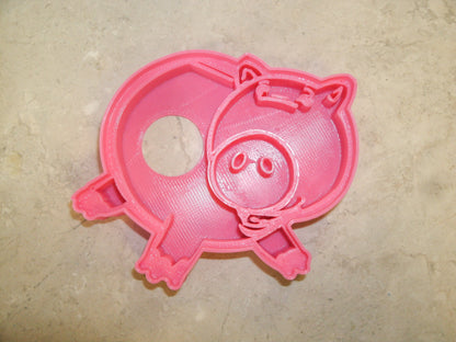6x Hamm Pig Toy Story Fondant Cutter Cupcake Topper 1.75 IN USA FD510