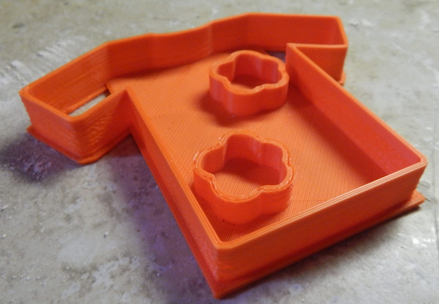 Hawaiian Shirt Colorful Print Hawaii Floral Cookie Cutter Made In USA PR2166