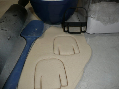 Hockey Jersey Long Sleeve Outline Athletic Wear Cookie Cutter Made In USA PR2548