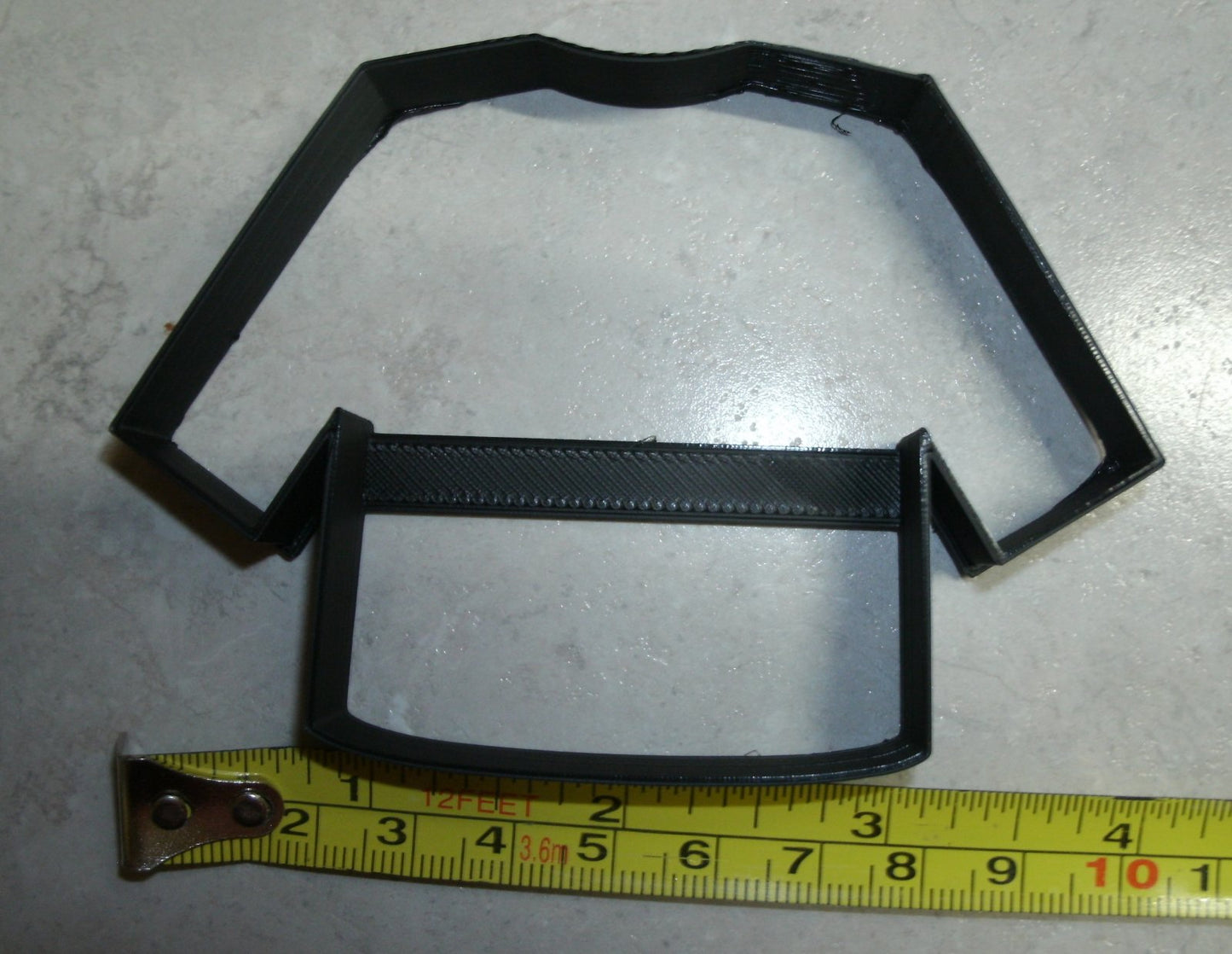 Hockey Jersey Shirt Outline Athletic Wear Cookie Cutter Made In USA PR2547