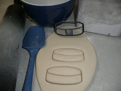 Hockey Puck Rubber Disk Ice Sport Equipment Cookie Cutter Made In USA PR2485