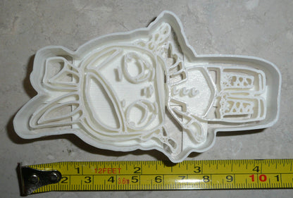 Hops Detailed Bunny Ears Surprise Doll Series Cookie Cutter Made In USA PR2386