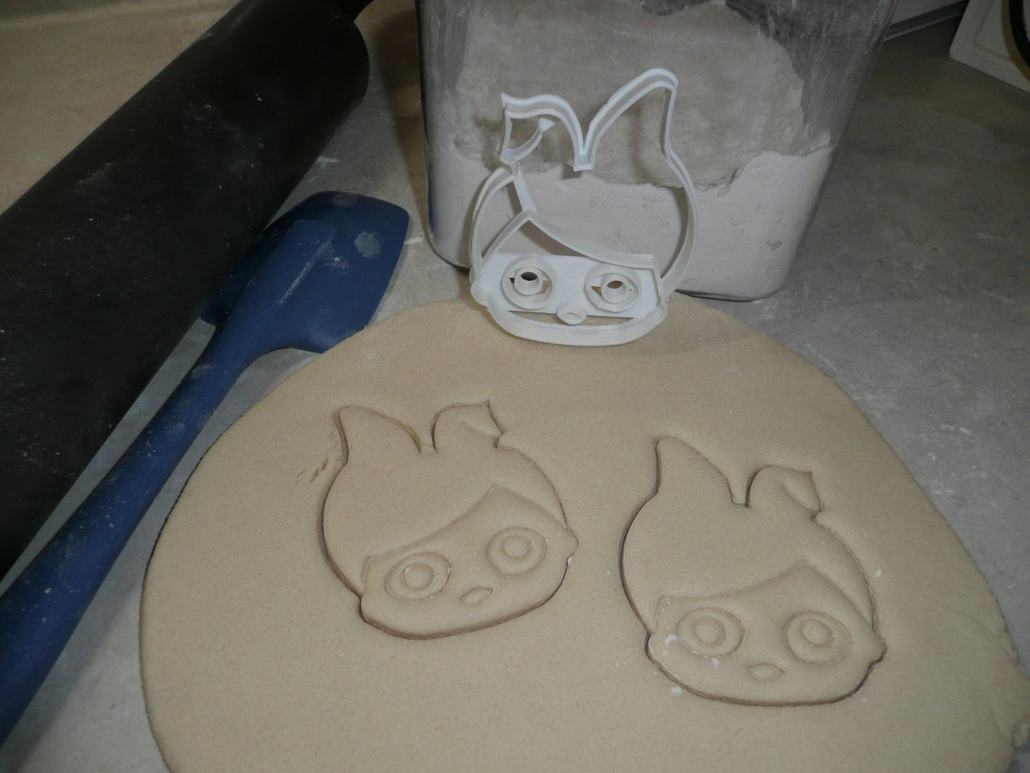 Hops Face White Bunny Ears Surprise Doll Series Cookie Cutter Made In USA PR2537