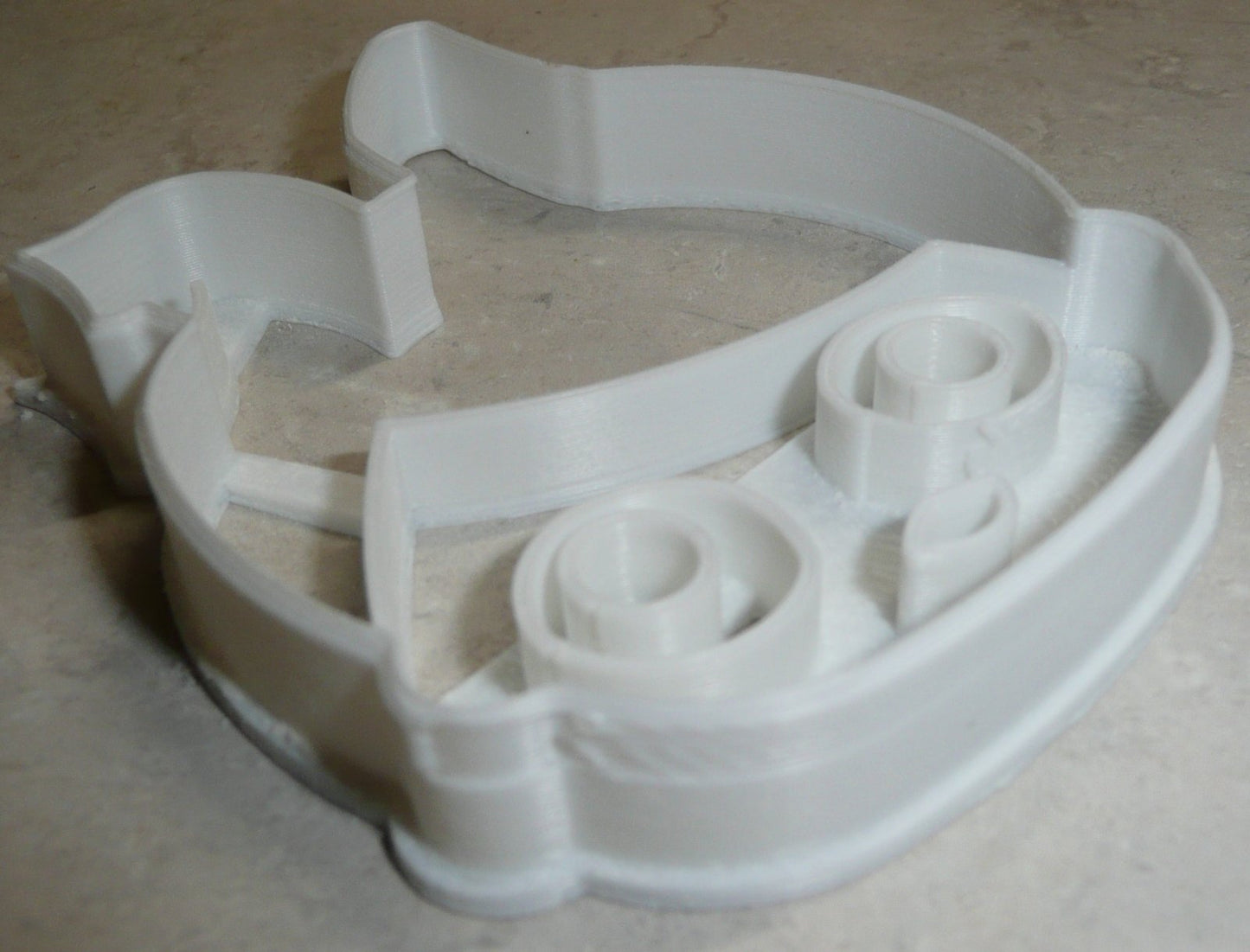 Hops Face White Bunny Ears Surprise Doll Series Cookie Cutter Made In USA PR2537