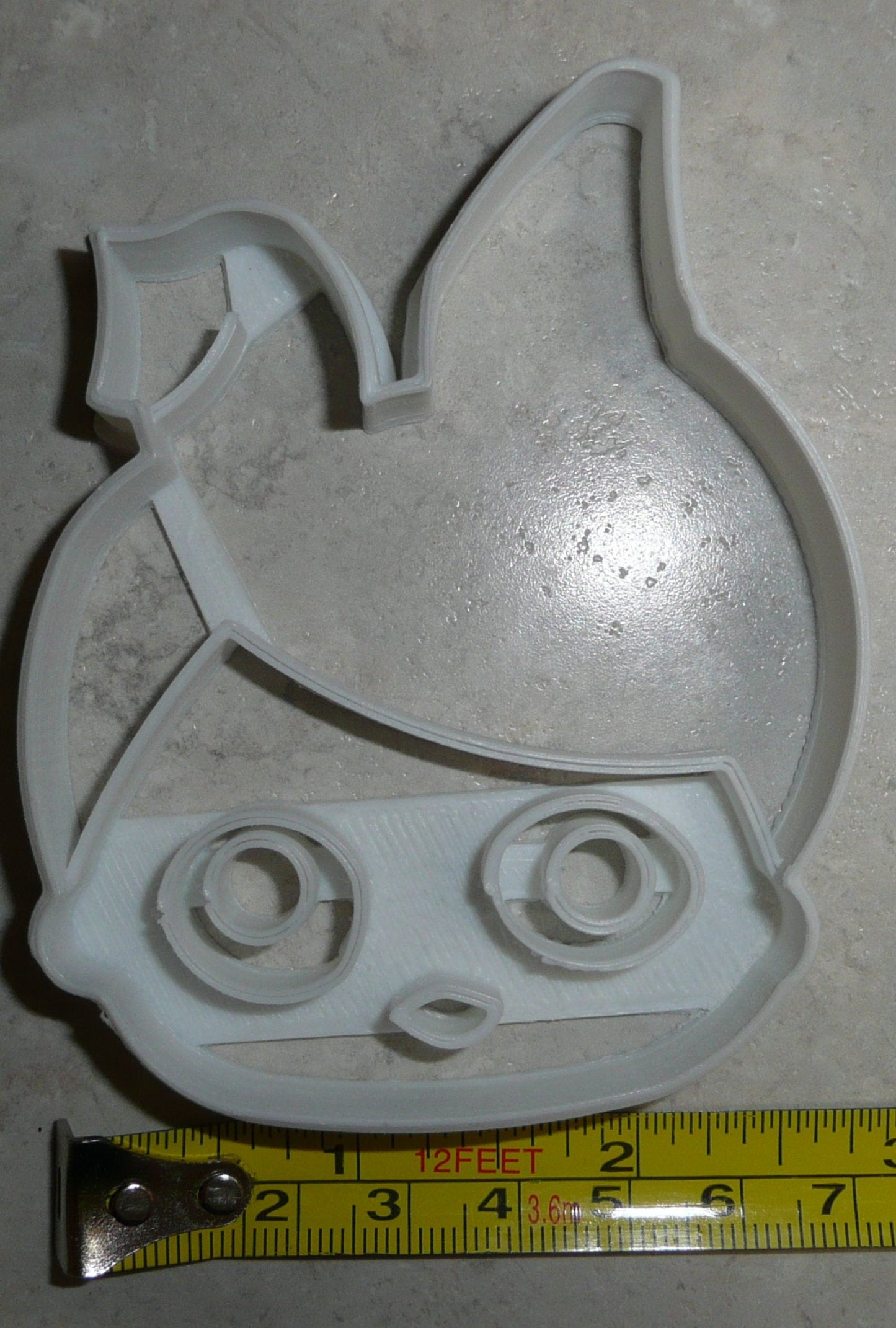 Hops Face White Bunny Ears Surprise Doll Series Cookie Cutter Made In USA PR2537