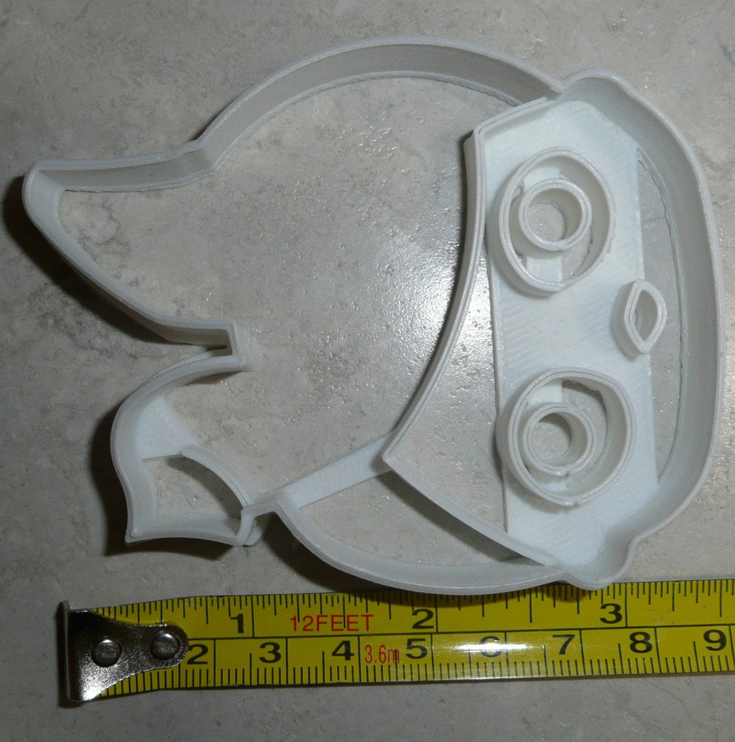 Hops Face White Bunny Ears Surprise Doll Series Cookie Cutter Made In USA PR2537
