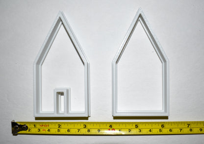 Gingerbread House Build And Decorate Set Of 4 Cookie Cutters Made In USA PR2217