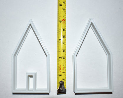 Gingerbread House Build And Decorate Set Of 4 Cookie Cutters Made In USA PR2217