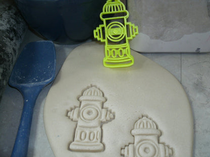 Fire Hydrant Fireplug Water Pump Cookie Cutter Made In USA PR2384
