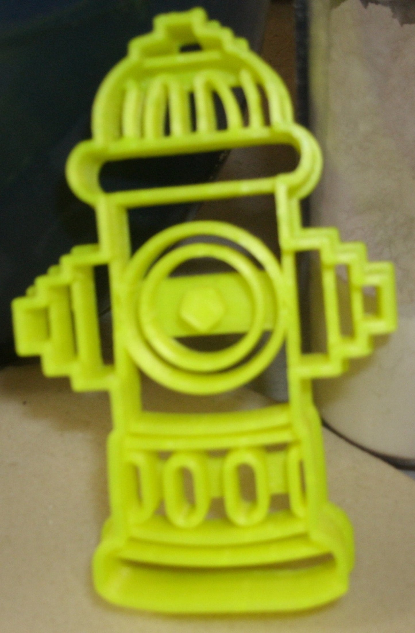 Fire Hydrant Fireplug Water Pump Cookie Cutter Made In USA PR2384