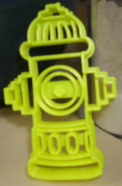 Fire Hydrant Fireplug Water Pump Cookie Cutter Made In USA PR2384