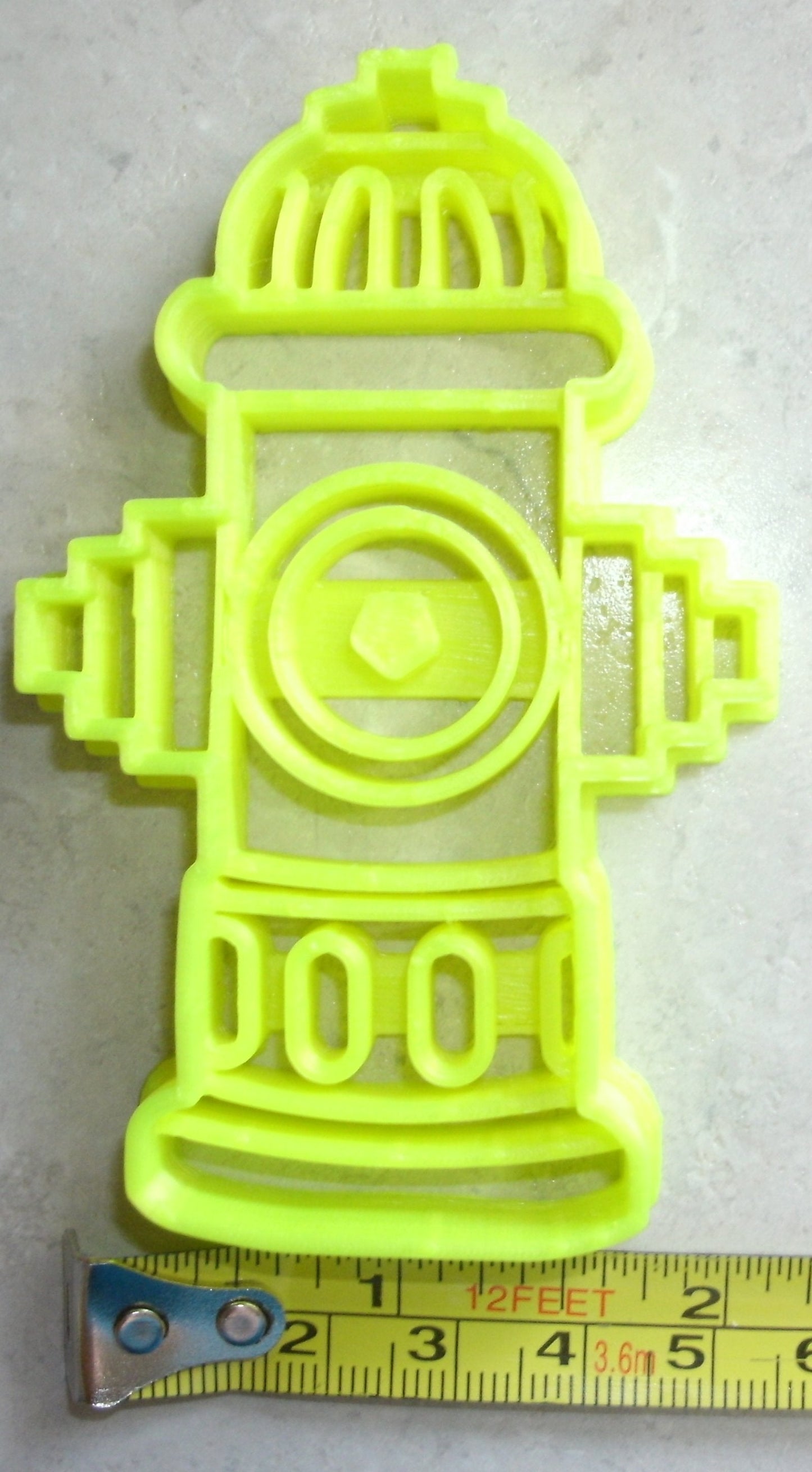 Fire Hydrant Fireplug Water Pump Cookie Cutter Made In USA PR2384