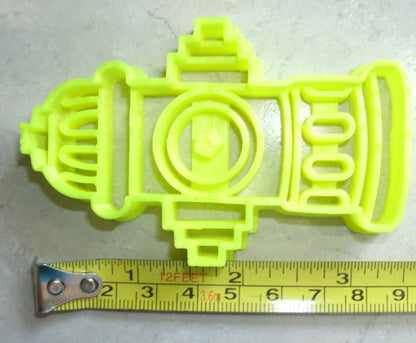 Fire Hydrant Fireplug Water Pump Cookie Cutter Made In USA PR2384