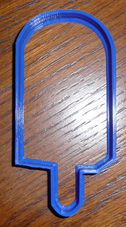 6x Ice Cream Popsicle Fondant Cutter Cupcake Topper 1.75 IN USA FD269