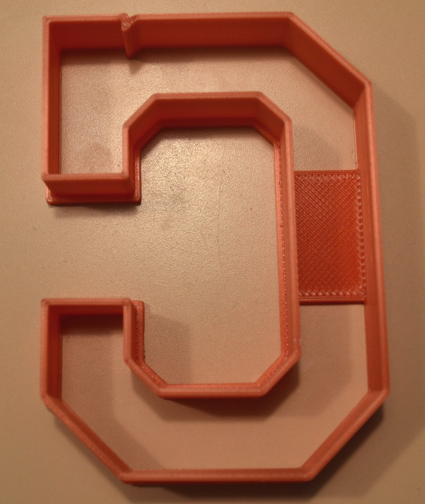 6x C Letter School Pride Fondant Cutter Cupcake Topper 1.75 IN USA FD2569