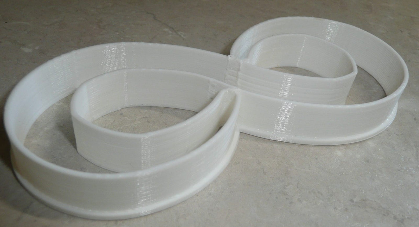 Infinity Symbol Never Ending Forever Physics Cookie Cutter Made In USA PR2157