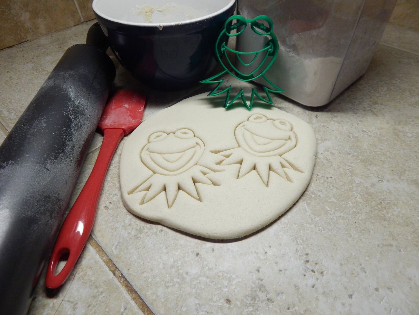 Kermit The Frog Face Muppet Show Sesame Street Cookie Cutter Made In USA PR2265